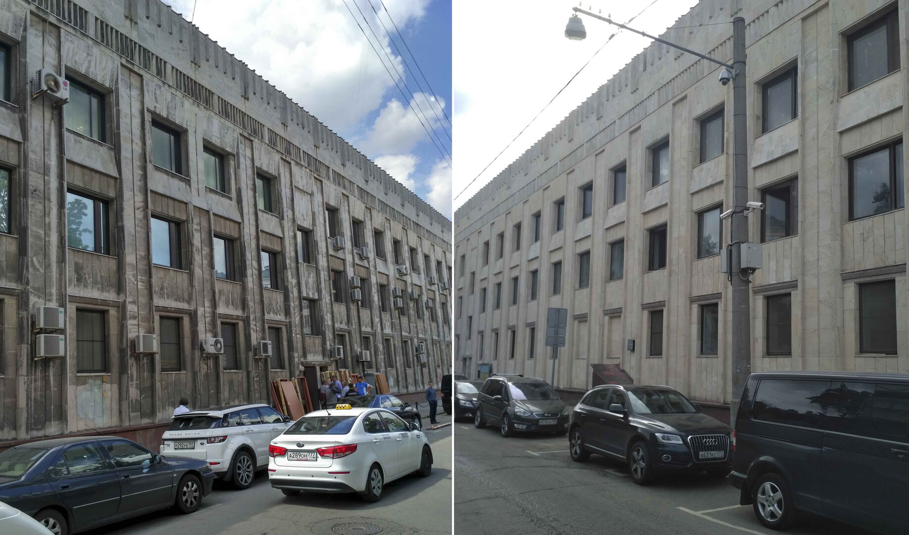 пескоструйка фасада здания